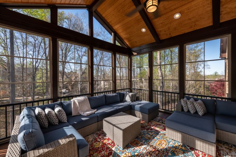 Sunroom with Custom Features